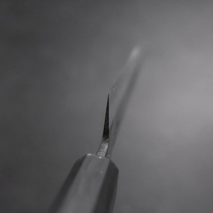 Sujihiki Blue Steel #2 Kurouchi Dark Blue Urushi Handle 240mm