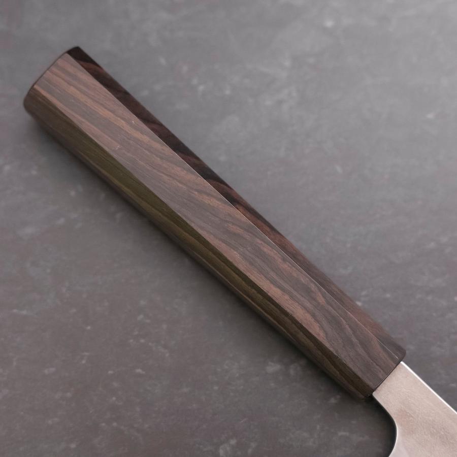 Sujihiki SKD11 Nashiji Ebony Handle 240mm