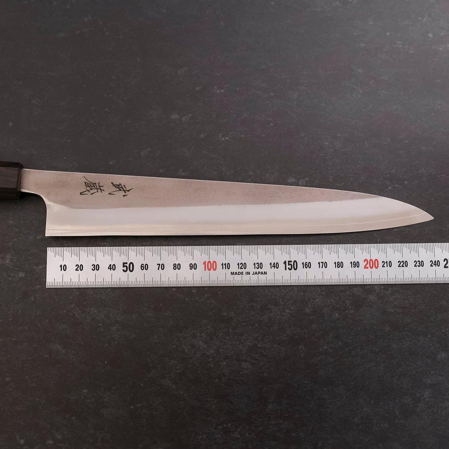 Sujihiki SKD11 Nashiji Ebony Handle 240mm