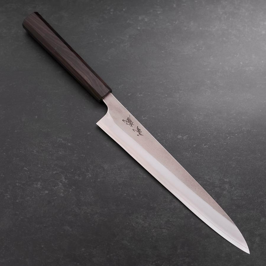Sujihiki SKD11 Nashiji Ebony Handle 240mm