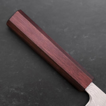 Sujihiki SLD Damascus Purple Urushi Handle 240mm