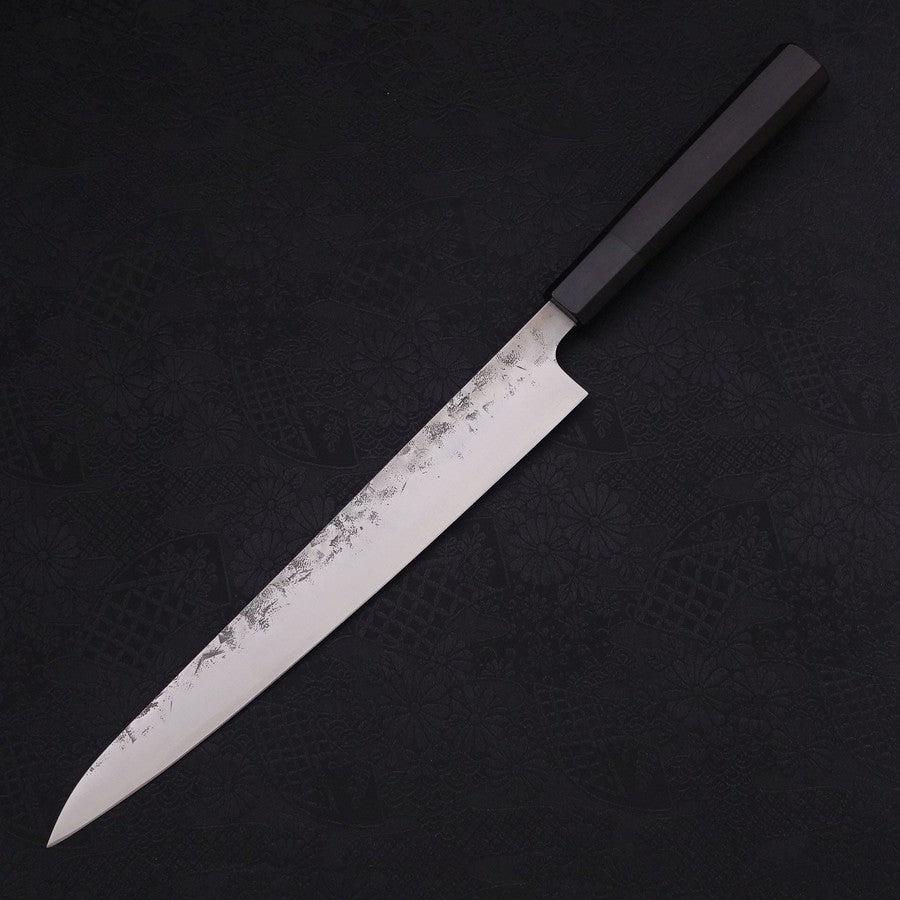 Sujihiki SLD Nashiji Washi Buffalo Ebony Handle 240mm
