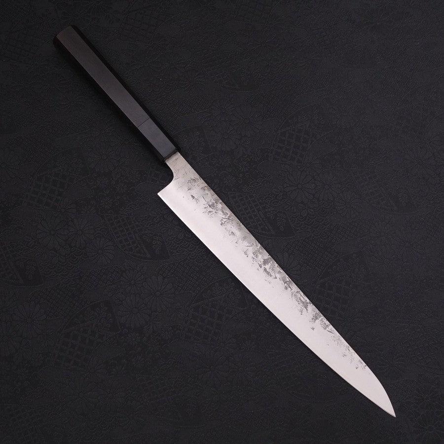 Sujihiki SLD Nashiji Washi Buffalo Ebony Handle 240mm