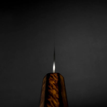 Sujihiki Silver Steel #3 Nashiji Sumi Urushi Handle 240mm