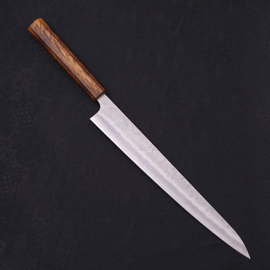 Sujihiki Silver Steel #3 Nashiji Sumi Urushi Handle 270mm