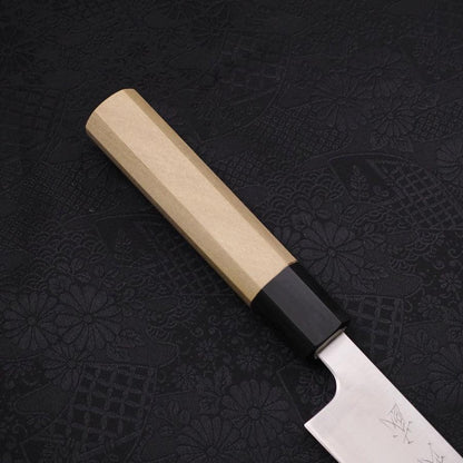 Sujihiki Silver Steel #3 Polished Buffalo Magnolia Handle Handle 240mm