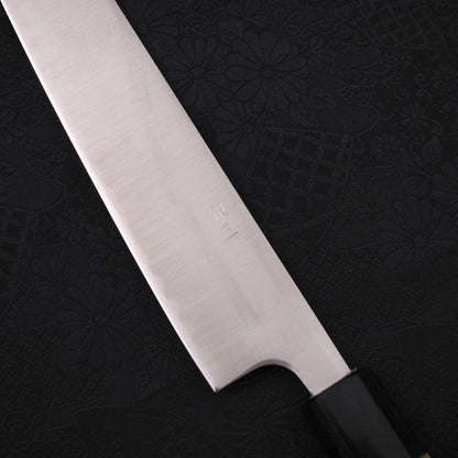 Sujihiki Silver Steel #3 Polished Buffalo Magnolia Handle Handle 270mm