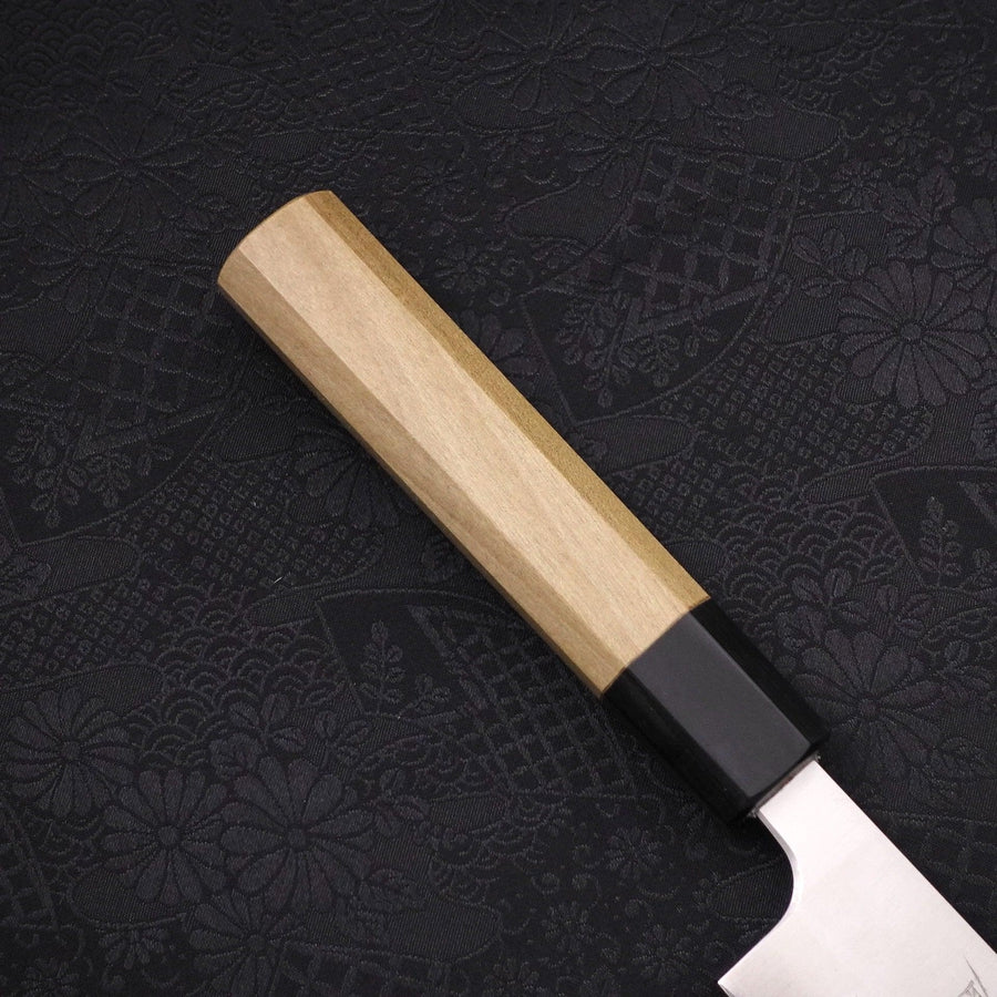 Sujihiki Silver Steel #3 Polished Buffalo Magnolia Handle Handle 270mm