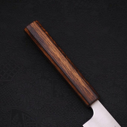 Sujihiki Stainless Clad Blue Super Polished Sumi Urushi Handle 270mm