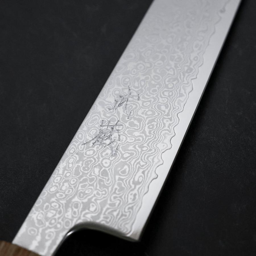 Sujihiki VG-10 Damascus Yaki-Urushi Handle 240mm
