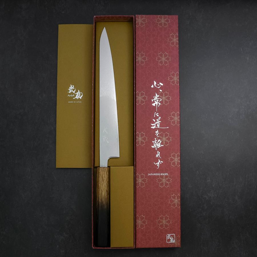 Sujihiki VG-10 Damascus Yaki-Urushi Handle 240mm