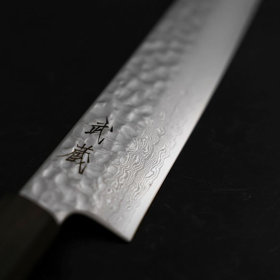 Sujihiki VG-10 Tsuchime Damascus Ashwood Handle 270mm