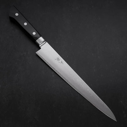 Sujihiki VG-5 Damascus Black Western Handle 235mm