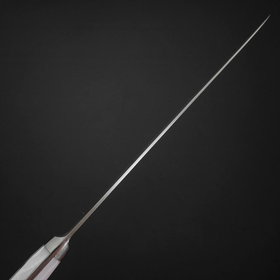 Sujihiki VG-5 Tsuchime Western White Marble Handle 240mm