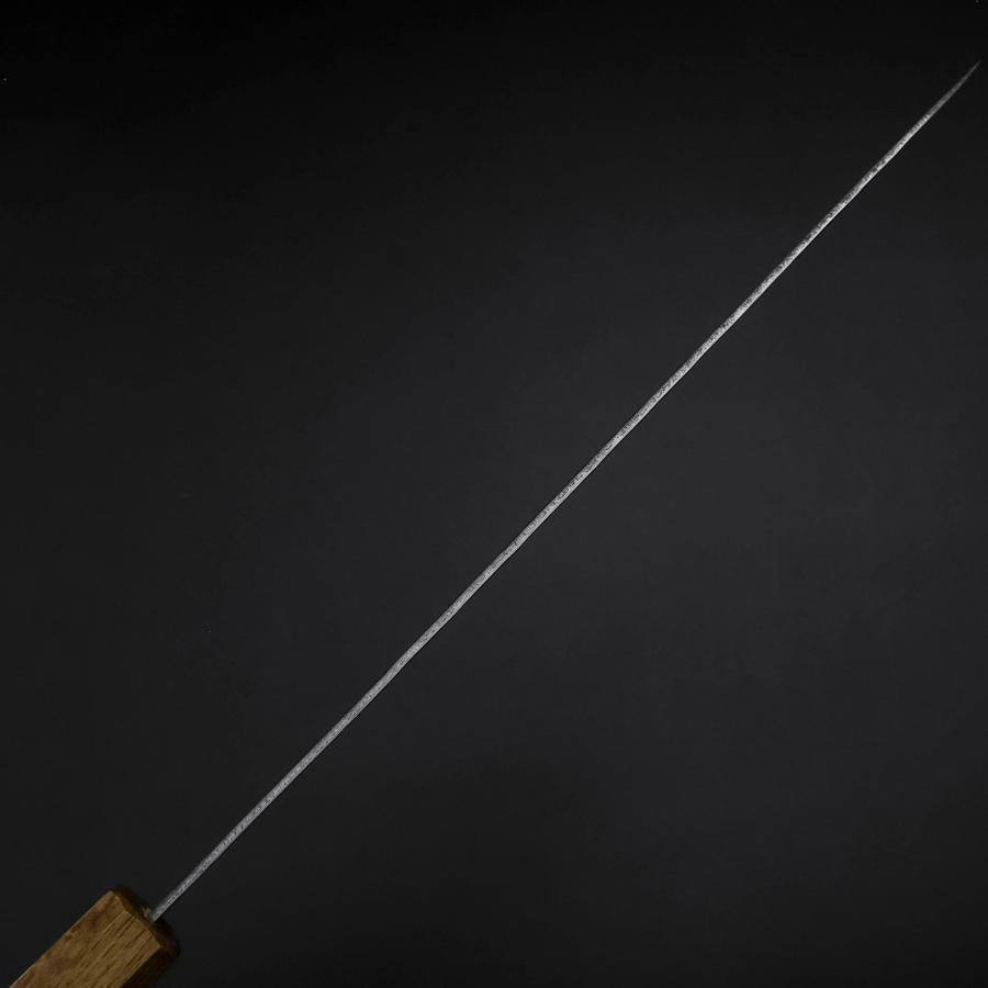 Sujihiki White Steel #2 Tsuchime Yaki Urushi Handle 240mm