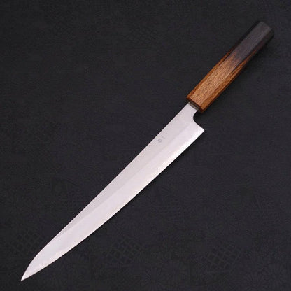 Sujihiki White Steel #1 Yaki Urushi Handle 240mm