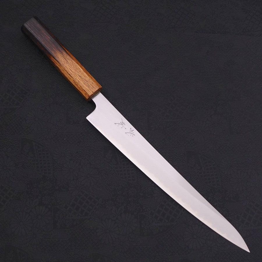Sujihiki White Steel #1 Yaki Urushi Handle 240mm