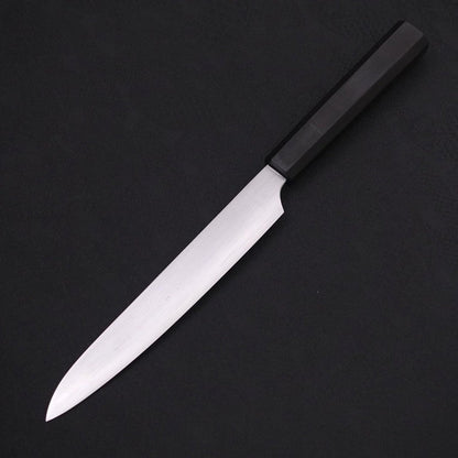 Sujihiki White Steel #2 Super Polished Buffalo Ebony Handle 170mm