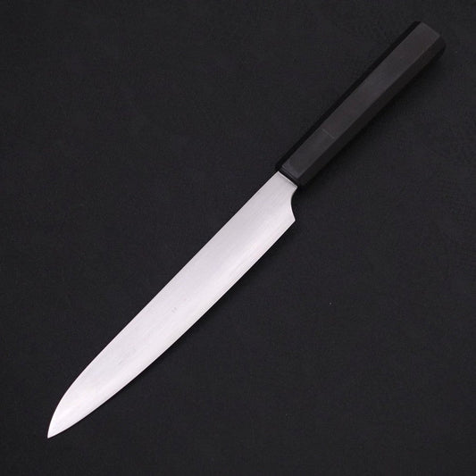 Sujihiki White Steel #2 Super Polished Buffalo Ebony Handle 170mm