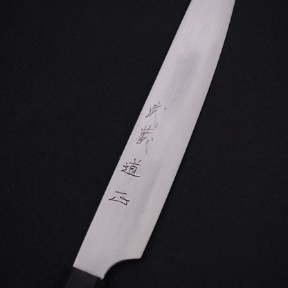 Sujihiki White Steel #2 Super Polished Buffalo Ebony Handle 170mm