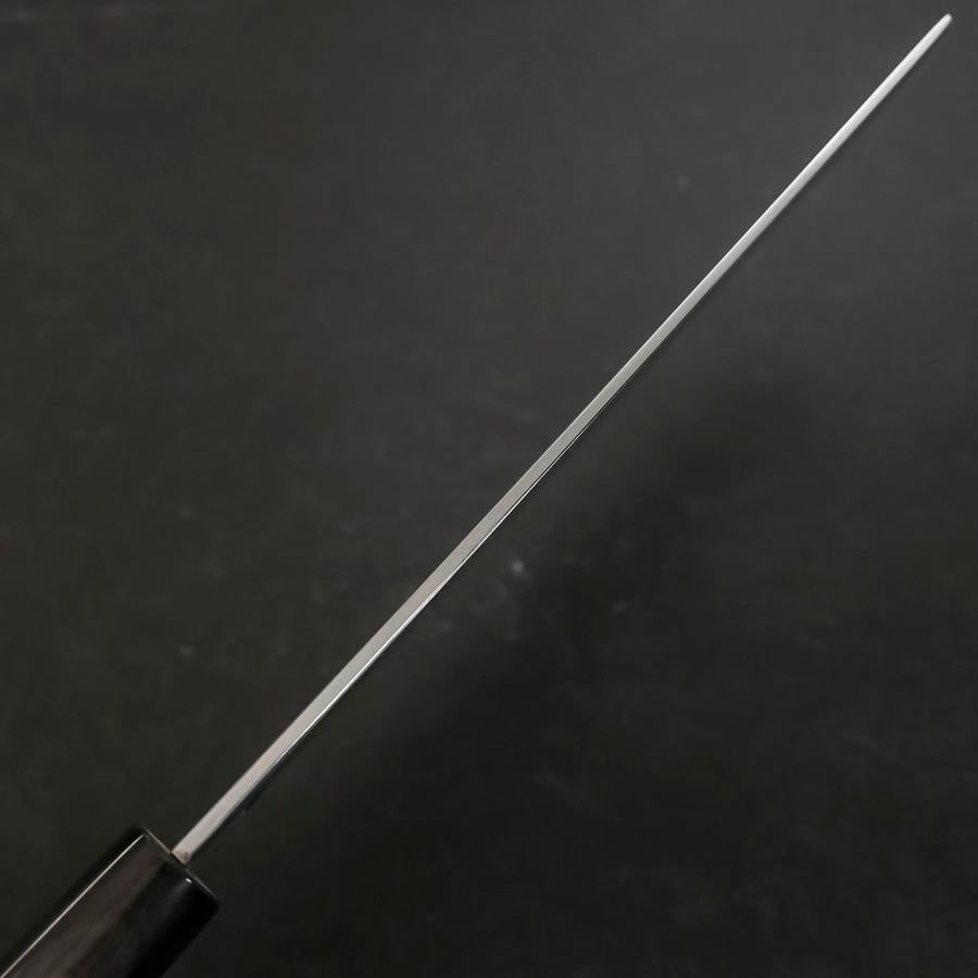 Sushikiri White Steel #2 Hon-Kasumi Buffalo Magnolia Handle 240mm