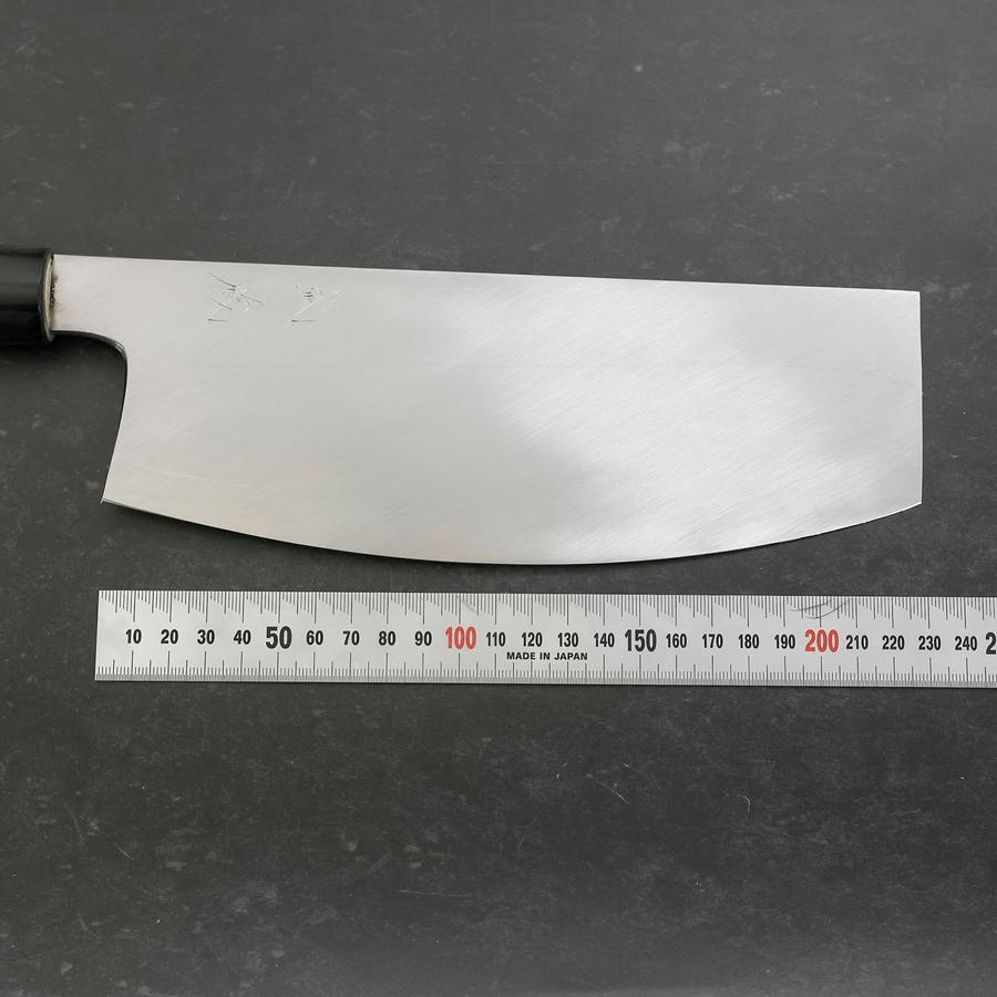 Sushikiri White Steel #2 Hon-Kasumi Buffalo Magnolia Handle 240mm
