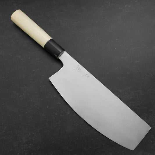 Sushikiri White Steel #2 Hon-Kasumi Buffalo Magnolia Handle 240mm