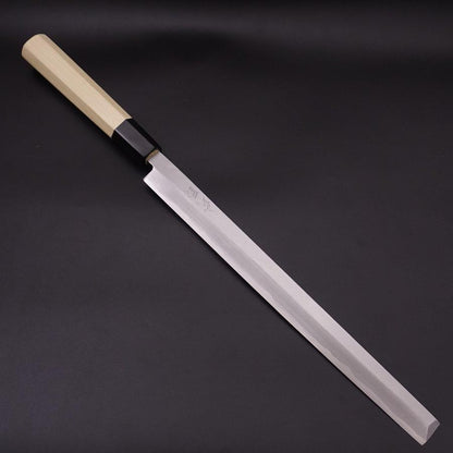 Takohiki Blue Steel #2 Kasumi Buffalo Magnolia Handle 270mm