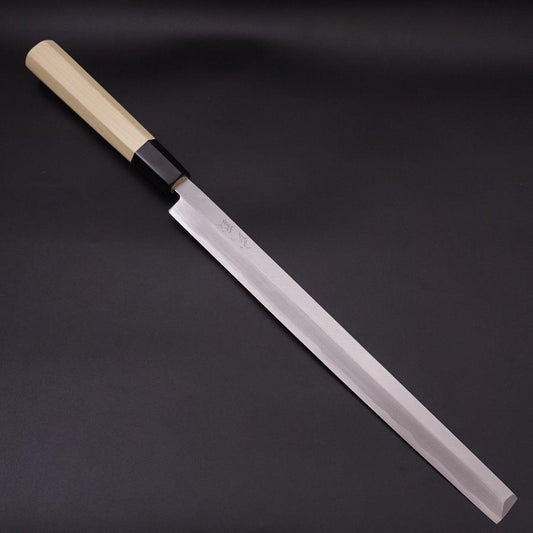 Takohiki Blue Steel #2 Kasumi Buffalo Magnolia Handle 270mm