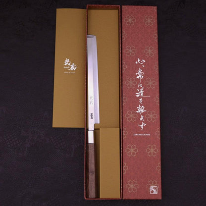 Takohiki Silver Steel #3 Walnut Handle 200mm