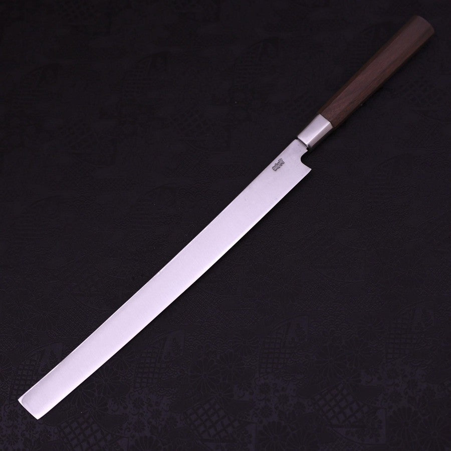 Takohiki White Steel #1 Walnut Handle 300mm