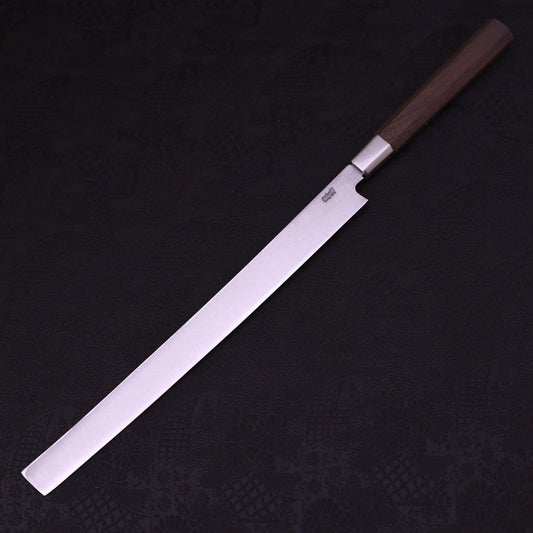 Takohiki White Steel #1 Walnut Handle 300mm