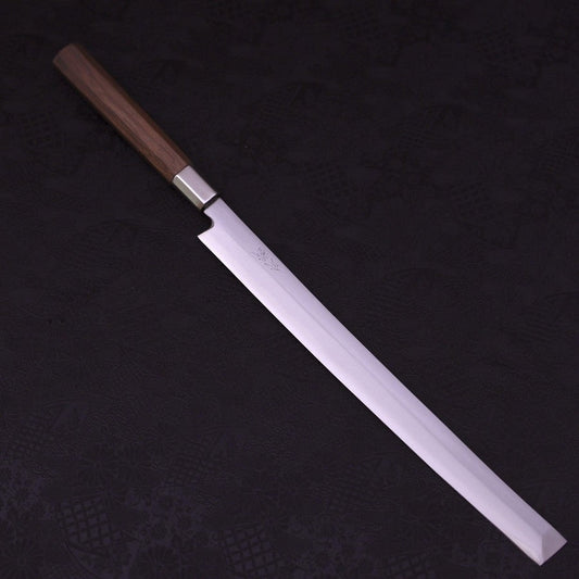 Takohiki White Steel #1 Walnut Handle 300mm