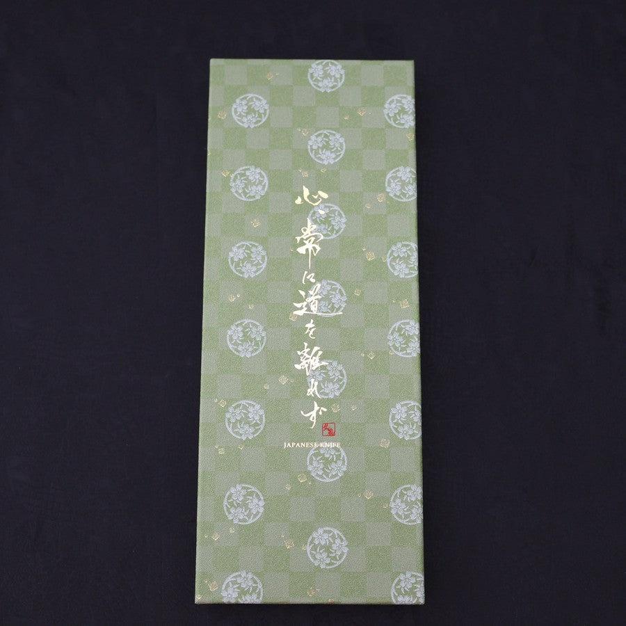 Traditional Green Washi Gift Wrapping Knife Set Box