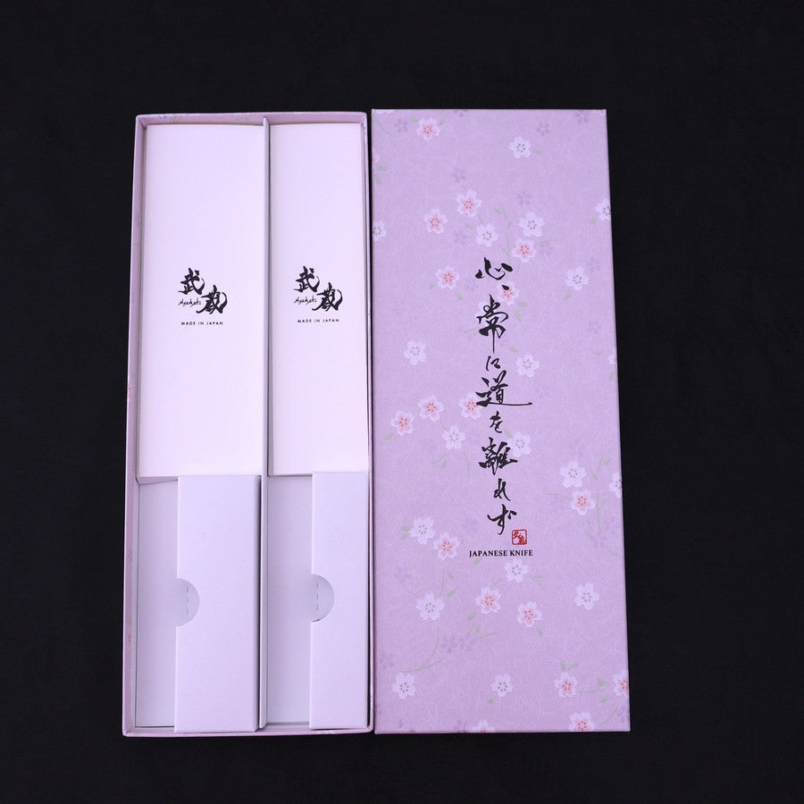 Traditional Sakura Washi Gift Wrapping Knife Set Box