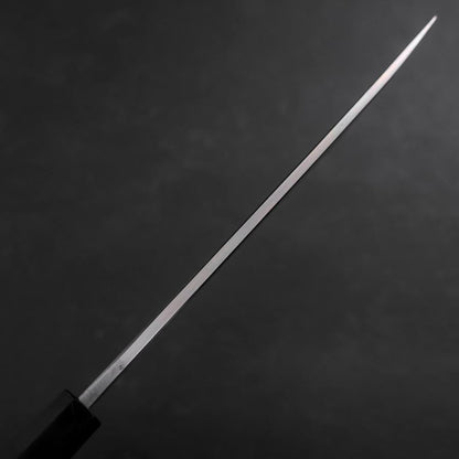 Unagisaki (Edo) Blue Steel #1 Hon-Kasumi Buffalo Teak Handle 195mm