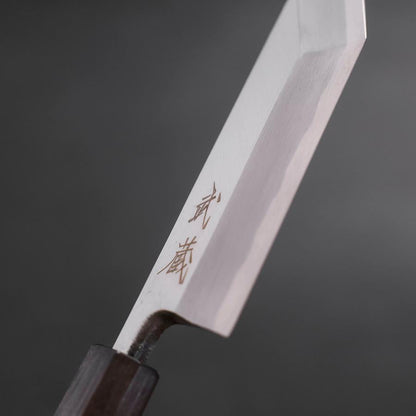 Unagisaki (Edo) White Steel #2 Hon-Kasumi Ashwood Handle 120mm