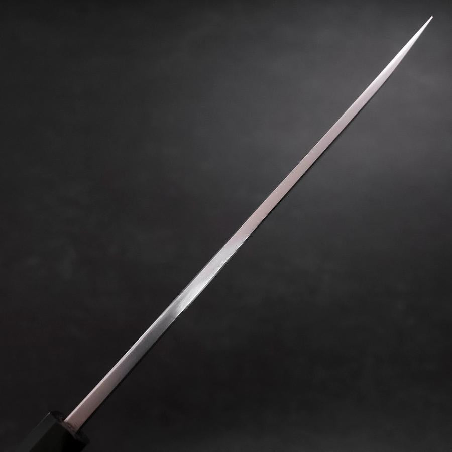 Unagisaki (Edo) White Steel #2 Hon-Kasumi Buffalo Teak Handle 210mm