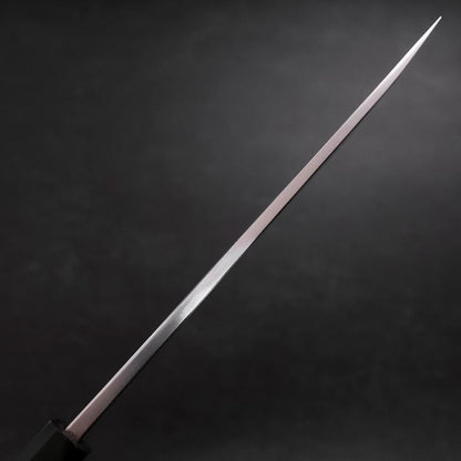 Unagisaki (Edo) White Steel #2 Hon-Kasumi Buffalo Teak Handle 210mm