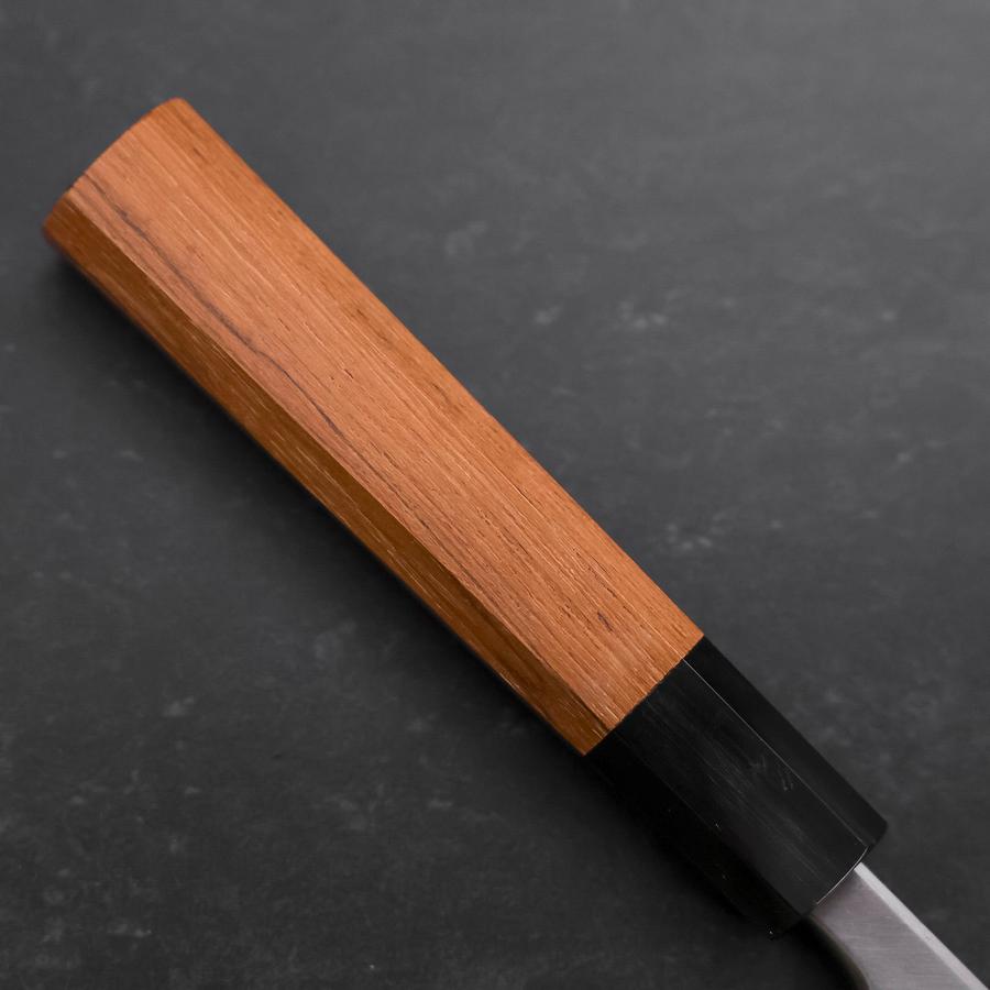 Unagisaki (Edo) White Steel #2 Hon-Kasumi Buffalo Teak Handle 210mm