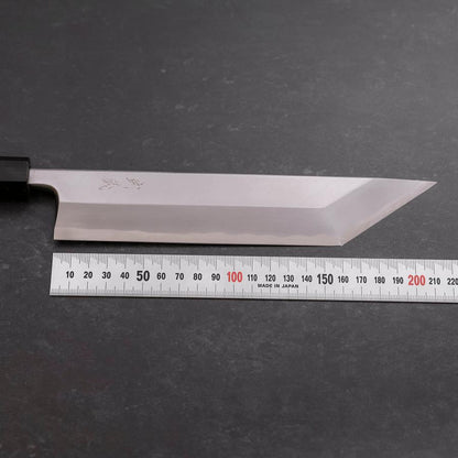 Unagisaki (Edo) White Steel #2 Hon-Kasumi Buffalo Teak Handle 210mm