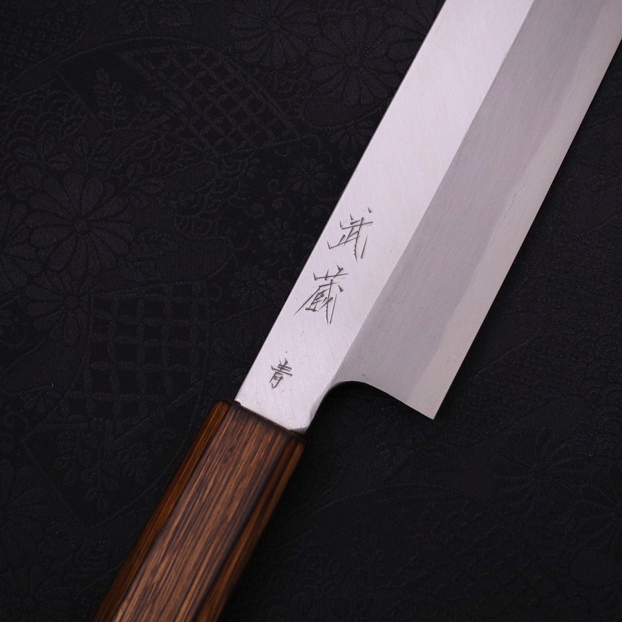 Usuba(Kanto) Blue Steel #2 Kasumi Sumi Urushi Handle 165mm