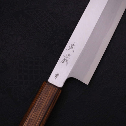 Usuba(Kanto) Blue Steel #2 Kasumi Sumi Urushi Handle 165mm