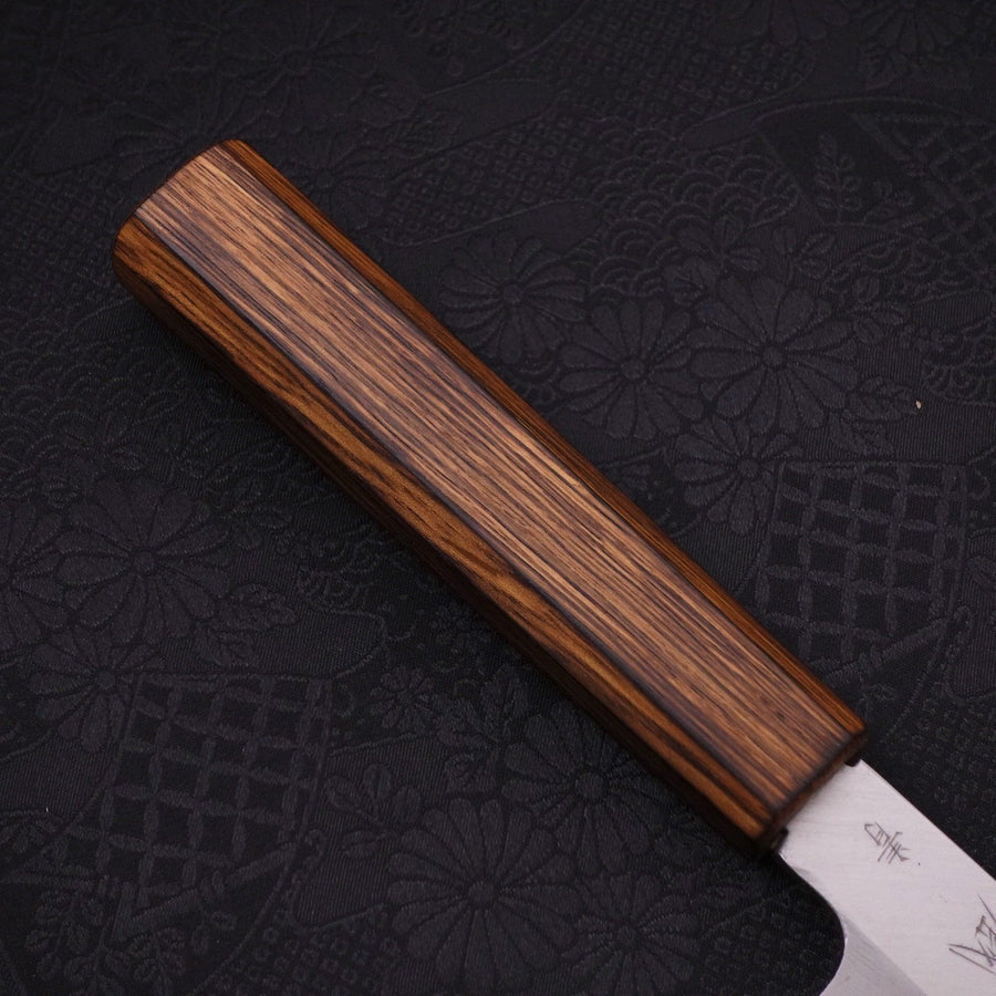 Usuba(Kanto) Blue Steel #2 Kasumi Sumi Urushi Handle 165mm