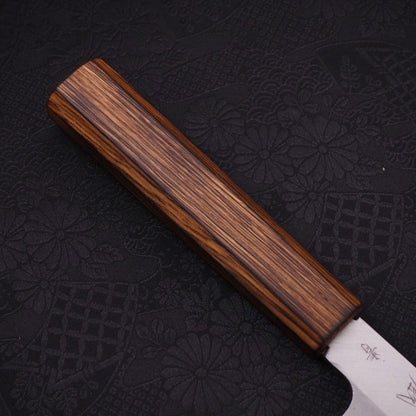 Usuba(Kanto) Blue Steel #2 Kasumi Sumi Urushi Handle 165mm