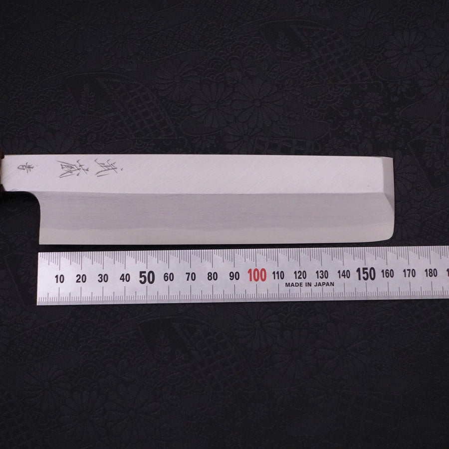 Usuba(Kanto) Blue Steel #2 Kasumi Sumi Urushi Handle 165mm