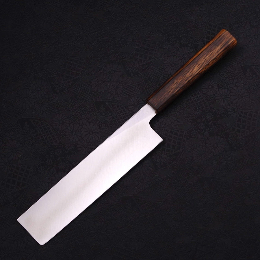 Usuba(Kanto) Blue Steel #2 Kasumi Sumi Urushi Handle 210mm