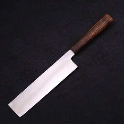 Usuba(Kanto) Blue Steel #2 Kasumi Sumi Urushi Handle 210mm