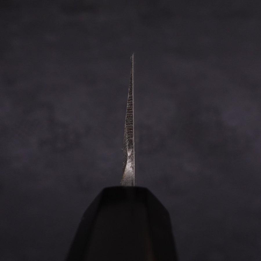 Usuba(Kanto) Blue Steel #2 Suminagashi Buffalo Ebony Handle 180mm