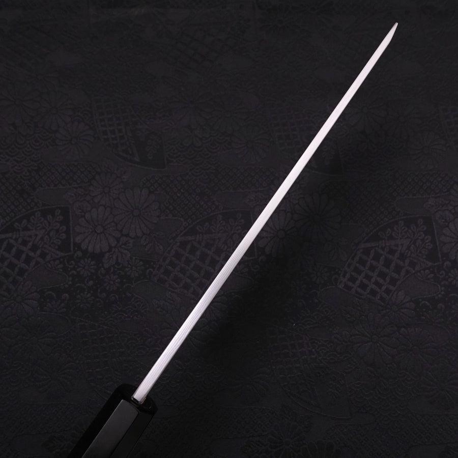 Usuba(Kanto) Blue Steel #2 Suminagashi Buffalo Ebony Handle 180mm